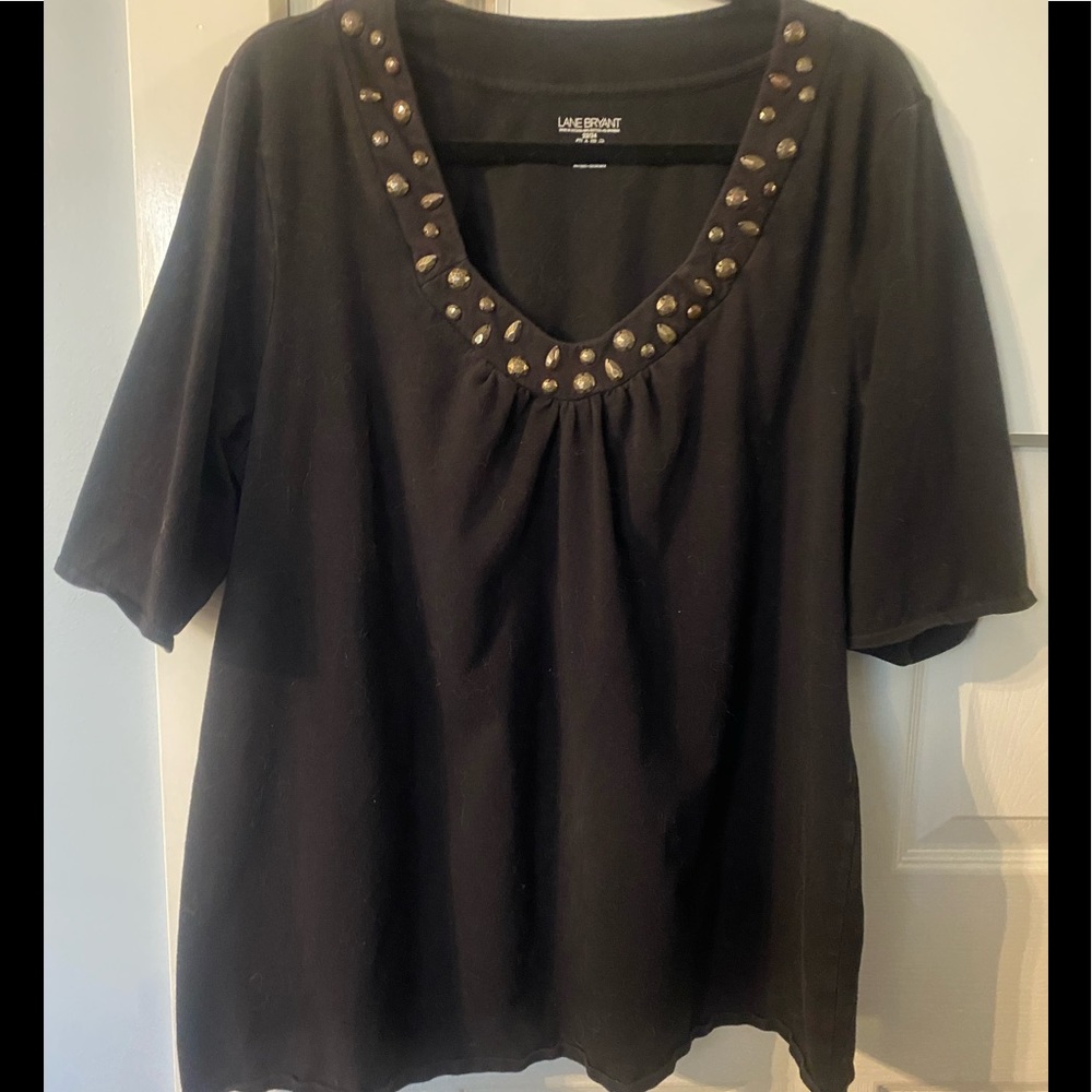 Lane Bryant Short Sleeve Top